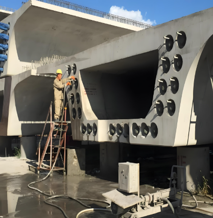 鄂托克前压浆料施工流程及注意事项